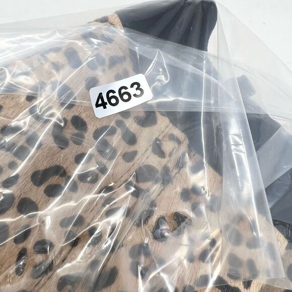 Kate Spade Zip Ankle Boots Women's 6.5 Almond Toe Real Fur Leopard Print - Picture 10 of 10